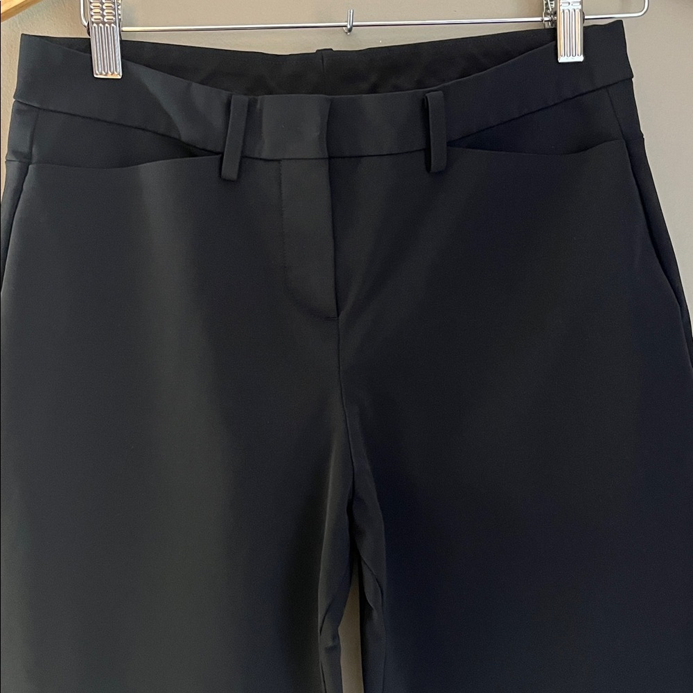 Ministry of Supply Women's Velocity Straight Leg Pant Black Trousers Size 6 - Picture 3 of 11